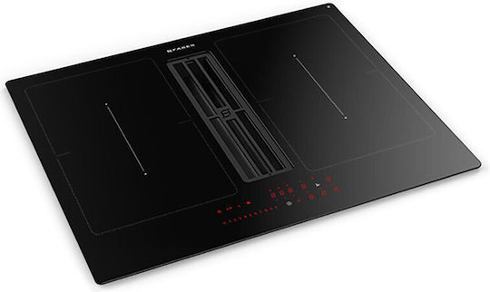 Faber Galileo Smart BK A600 Intelligent Induktionskochfeld Autonom mit Dunstabzugshaube 60x52εκ.