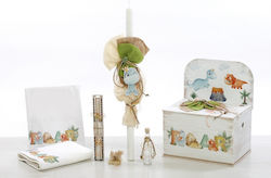 Bellissimo Baptism Package with Theme Dinosaur 4pcs