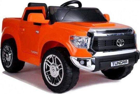 Toyota Tundra Μονοθέσιο με Τηλεκοντρόλ Τύπου 12 Volt Πορτοκαλί για 3+ Ετών