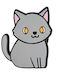 Αξεσουάρ Διακοσμητικά Crocs Gray Cat