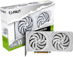 Palit GeForce RTX 4070 12GB GDDR6X White Κάρτα Γραφικών