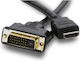 AG Neovo Cable DVI-D male - HDMI male 1.8m Μαύρο