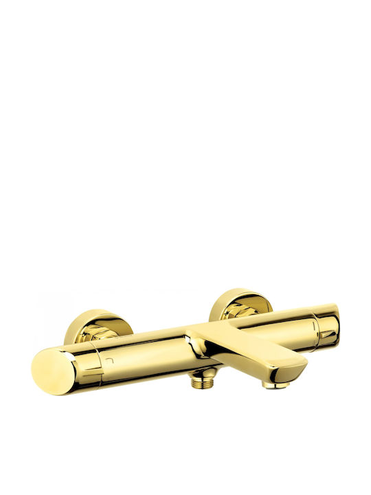 Deante Mixing Bathtub Shower Faucet Thermostatic Gold