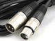 XLR-Kabel Männlich - XLR-Buchse Schwarz 10m CM10XXF