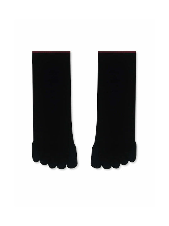 Ytli Cotton Sock Toe Toe Socks Solid Color