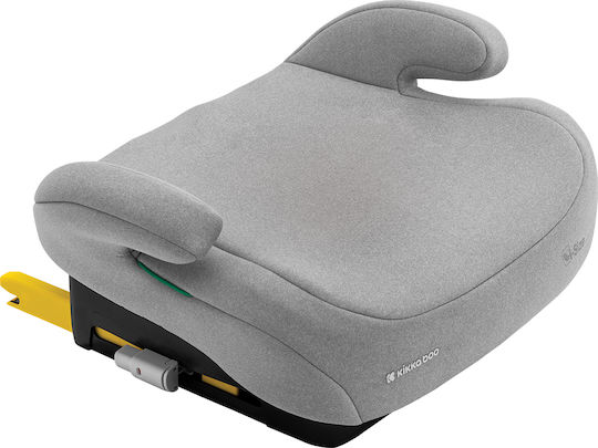 Kikka Boo I-tip Fix Scaun Auto pentru Copii Scaun de mașină pentru copii i-Size cu Isofix Gri deschis