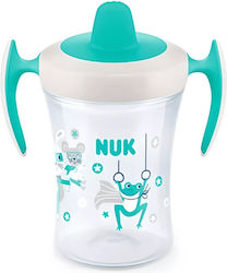 Nuk Evolution Trainer Cup Cana de antrenament Plastic cu mânere Verde pentru 6m+m+ 230ml