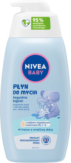 Nivea Nivea Baby Washing Liquid Gentle Bath 450ml