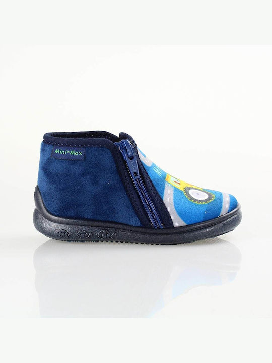 Mini Max Anatomic Kids Slippers Blue Road 3