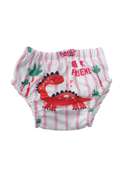 Poopes Kids Diaper Underwear Pink