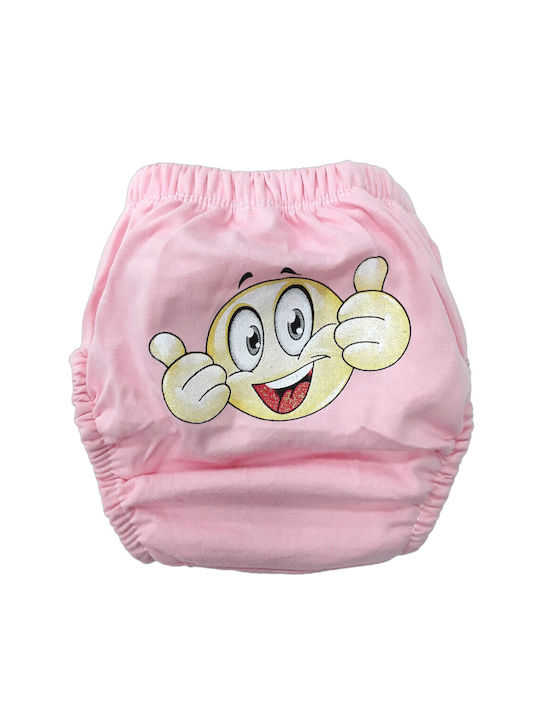 Poopes Kids Diaper Underwear Pink