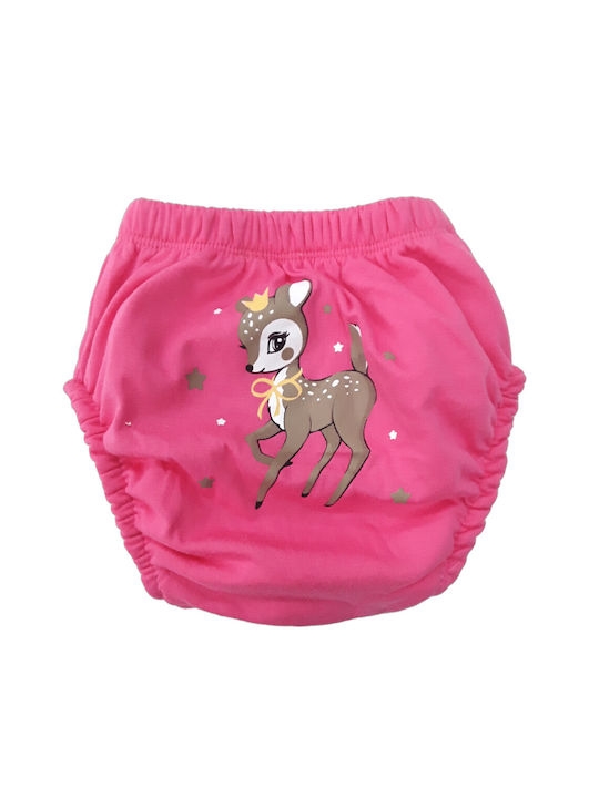 Poopes Baby Kids Diaper Underwear Fuchsia