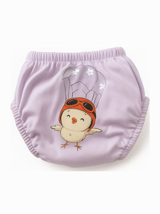 Poopes Bird Tsiou Παιδικό Βρακάκι Ροζ