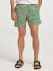 Herren Badebekleidung Shorts Grün mit Mustern