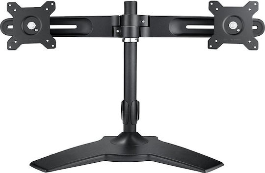 AG Neovo DMS-01D Επιτραπέζια Βάση για 2 Οθόνες έως 24" με Βραχίονα