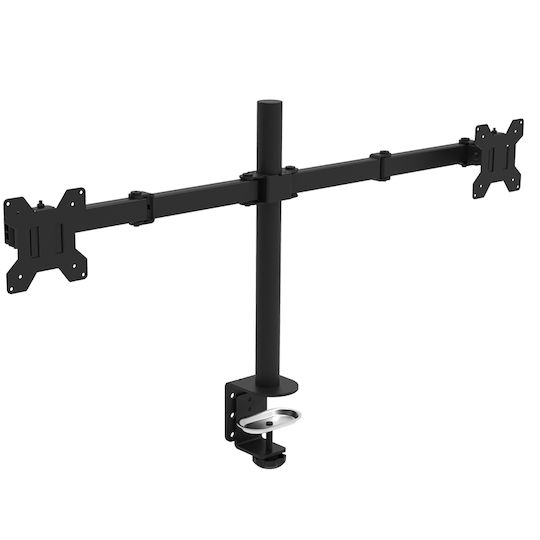 Bormann BTV1504 Стойка за 2 Монитори до 27" Черна