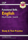 Functional Skills English City Guilds Level 2 Study Test Practice Ltd Cgp