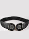 Elastic Women's Belt Black