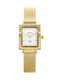 Perfect Uhr mit Gold Metallarmband