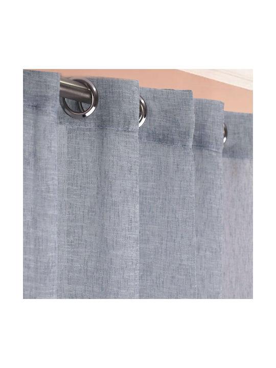 SpitiBazaar Perdea Cu Capse Gri Deschis 270x280cm