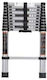 Telescopic Ladder Aluminum of Steps with Maximum Height 3.2m
