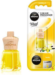 Aroma Car Agățătoare Lichid Aromatic Mașină Extractor Wood Vanilia Promotion Vanilie 4.5ml 1buc