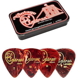 D'Andrea Pana Chitarei Pick Tins Classic Cellul...