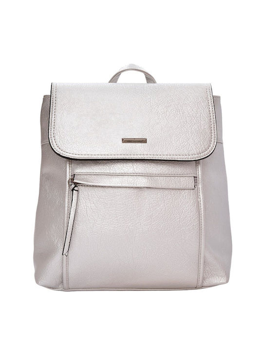 Bag to Bag Damen Tasche Rucksack Silber