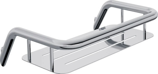 Deante An der Wand montiert Badezimmerregal Metallisch Silber