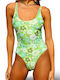 Chicret One-Piece Swimsuit Green