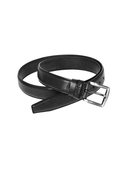 Lavor Men's Leather Belt Black