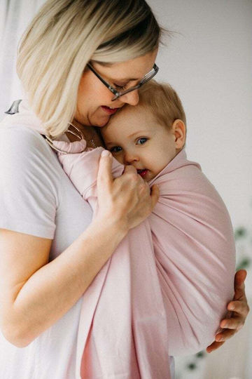 Pulp Pulp Ring Sling Carrier Pink with Maximum Weight 15kg