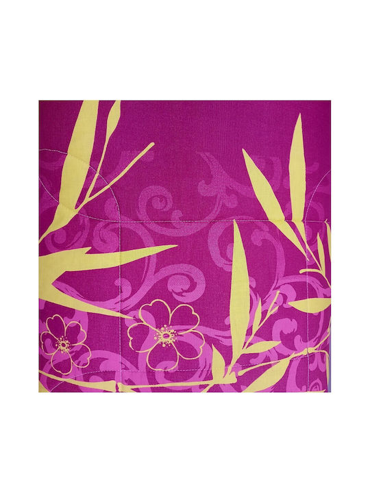 Homeline Minosa Cuvertură Extra-dublu Bumbac Mauve 225x240cm