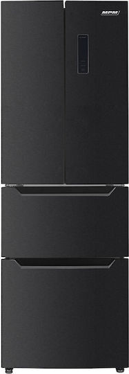 MPM 320lt NoFrost Î186xL64xA69cm. Inox MPM-351-SBF-07