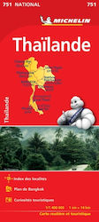 Thailand - Michelin National Map 751