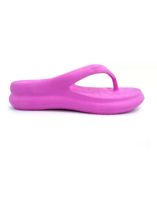 Piccadilly Frauen Flip Flops in Fuchsie Farbe