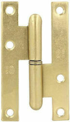 Balamale franceze Amig Gold stânga 95x52x2mm Ø11mm Balamale franceze Amig Gold stânga 28908