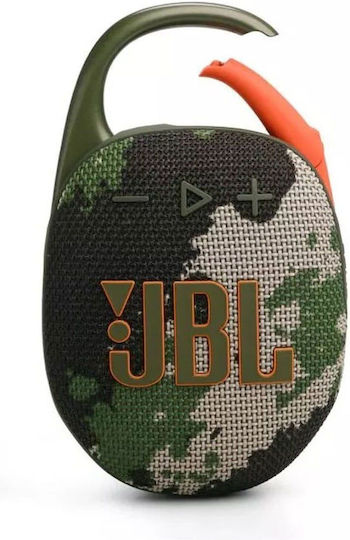 JBL Clip 5 Αδιάβροχο Ηχείο Bluetooth 7W με Διάρκεια Μπαταρίας έως 12 ώρες Squad