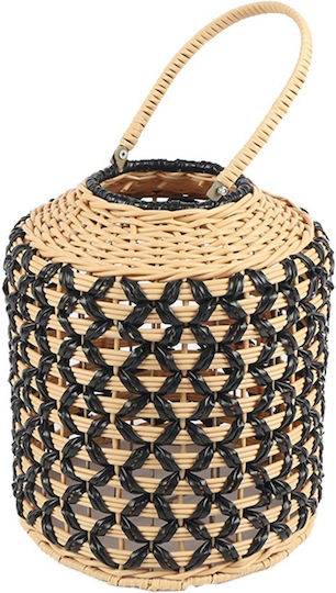 Espiel Φαναράκι Rattan Επιτραπέζιο Μπεζ 26x26x31εκ. Espiel Φαναράκι Rattan Επιτραπέζιο Μπεζ 26x26x31εκ.