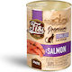 Fisi Wet Food for Adult Cats in Cans with Salmon Grain-Free 400gr