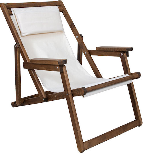 Politishome Deckchair Fabric Ecru 42x114cm