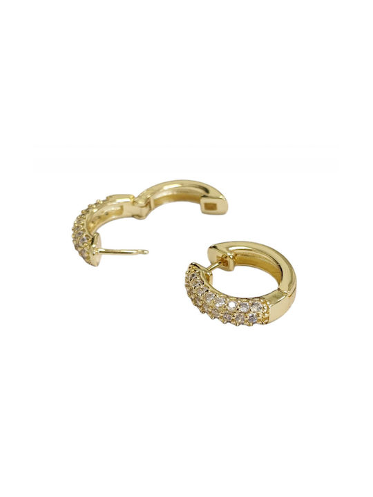 Kostibas Fashion Earrings Gold Plated