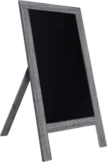Ξύλινος Πίνακας Κιμωλίας Δαπέδου 60x122cm