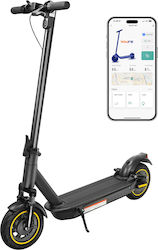 Electric Scooter with 33km/h Max Speed and 50km Autonomy in Black Color