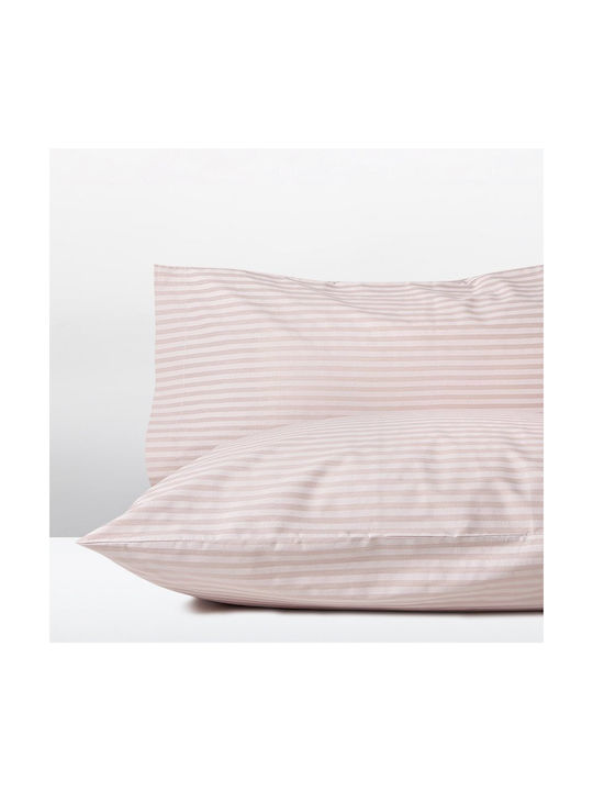 Aigaion Pillowcase Set Fiesta Pink 52x78cm.