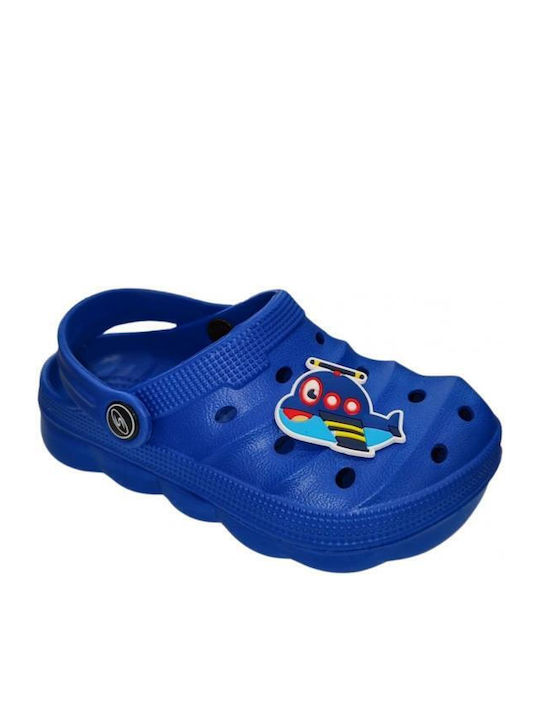 Hot Sand Children's Beach Clogs Blue