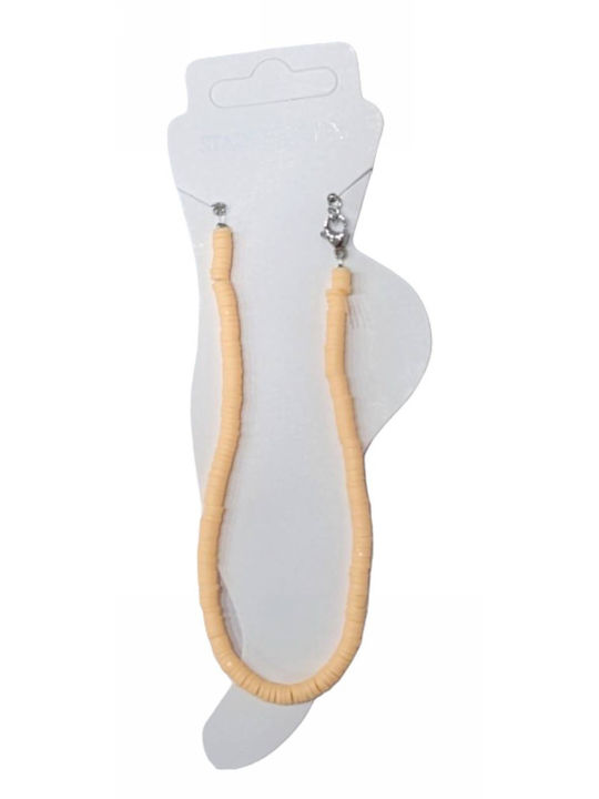 Kostibas Fashion Orange Anklet