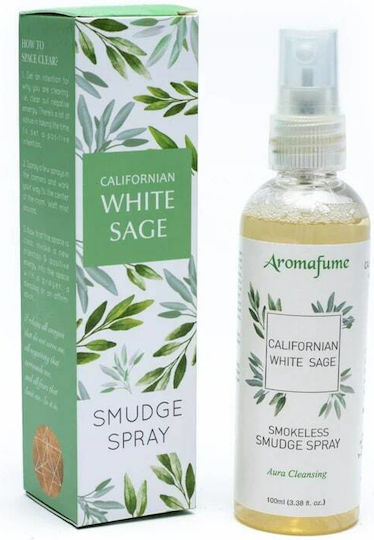 Spray aromatic pentru curățare spațiu cu energie de salvie albă 100ml