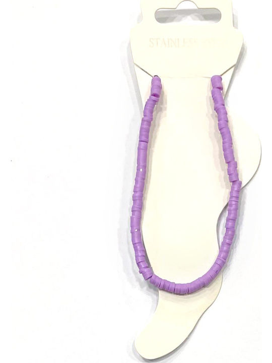 Kostibas Fashion Fußarmband Lila