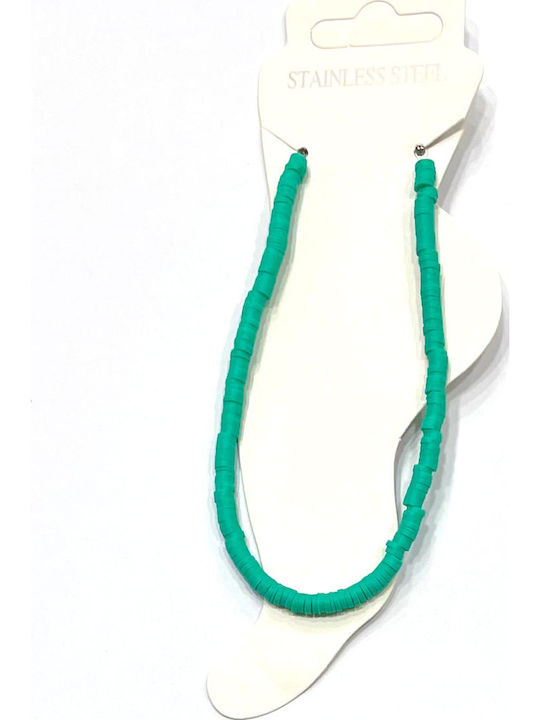 Kostibas Fashion Green Anklet